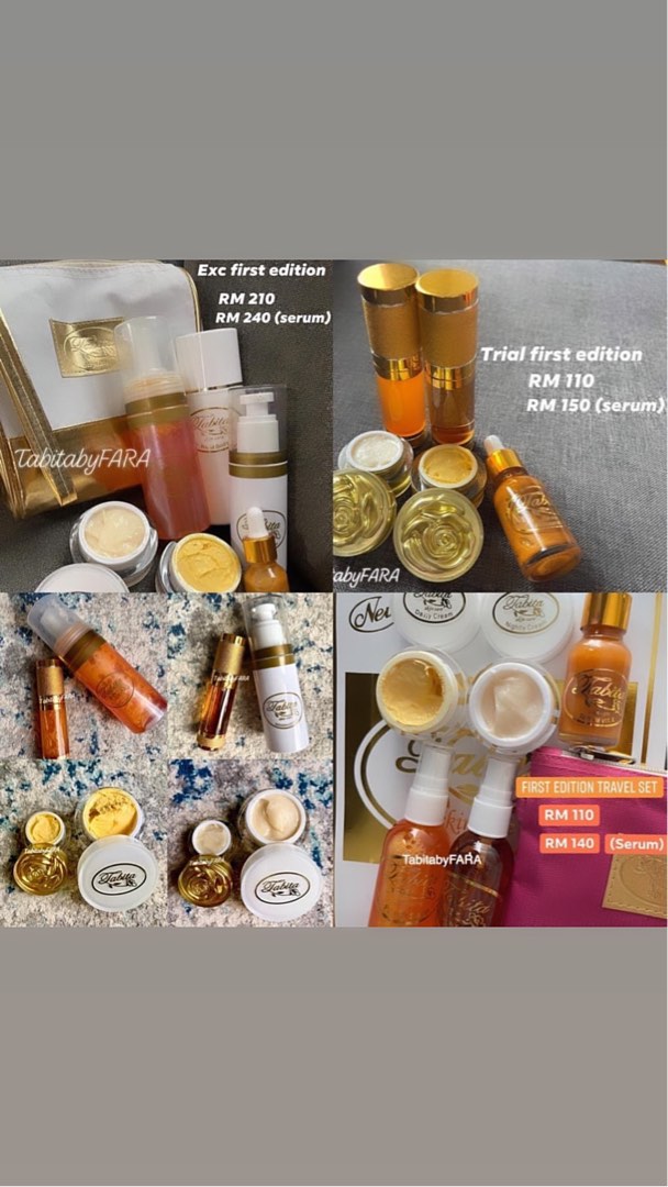 Kit De Soins Anti-âge Et Anti-acné Original Tabita Skincare - 200 Ml, SPF 3, Ingrédients Naturels - Neuf