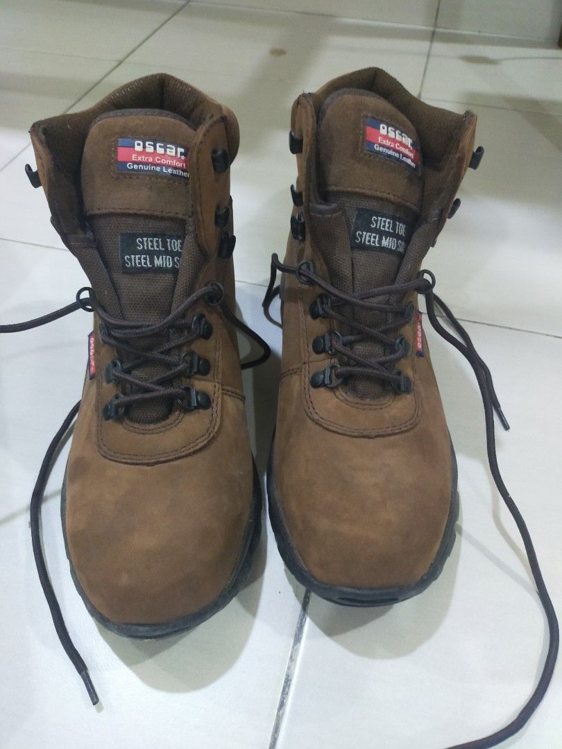 Oscar Safety boots, Men's Fashion, Footwear, Boots on Carousell