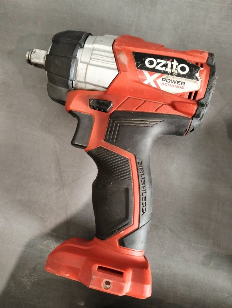 Ozito 18v Impact wrench skin only (Category: Construction Tools & Equipment) located in Muntinlupa City. Submitted by aus-plus (Listing ID 1216350583, Image 2). Description: Impact wrench -surplus from australia NO included battery and charger We are located at RMT industrial complex tunasan muntinlupa.