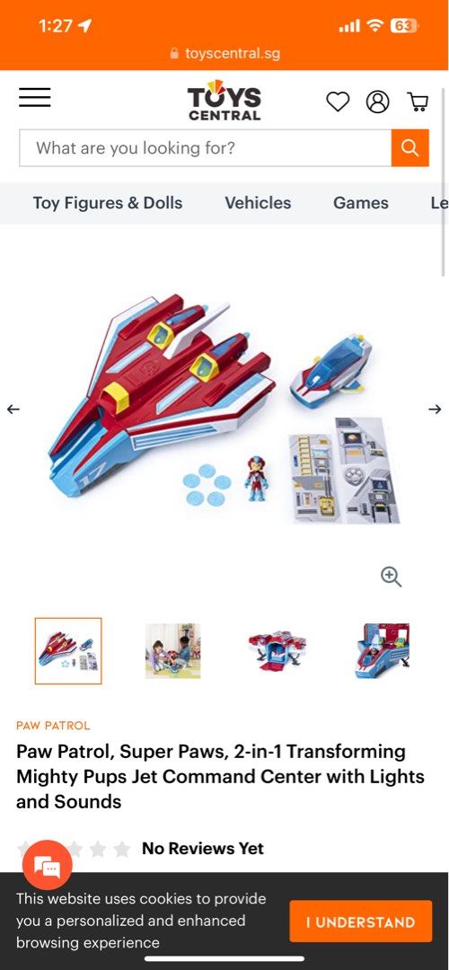 Paw Payrol Mighty Jet, Hobbies & Toys, Toys & Games on Carousell