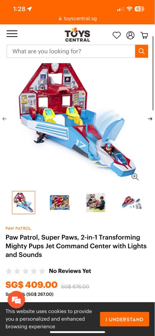 Paw Payrol Mighty Jet, Hobbies & Toys, Toys & Games on Carousell
