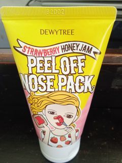 Peel off nose pack strawberry honey jam