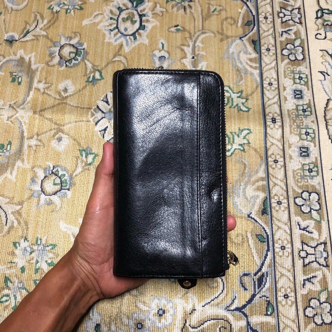 Perlina leather 2025 wallets