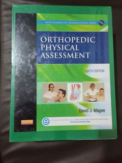 Physical Therapy Book - Magee Orthopedic Physical Assessment 6th ed