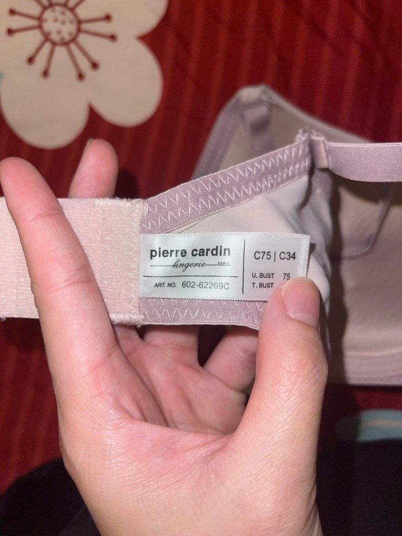 Pierre Cardin Wired Bra 37C, Women's Fashion, New Undergarments