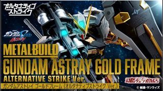 [PO] Metal Build MB Gundam Astray Gold Frame (alternative strike ver)