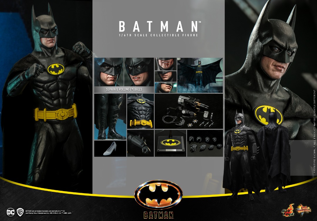 (PO) Movie Masterpiece Series MMS692 - Batman (1989) - Batman, Hobbies ...