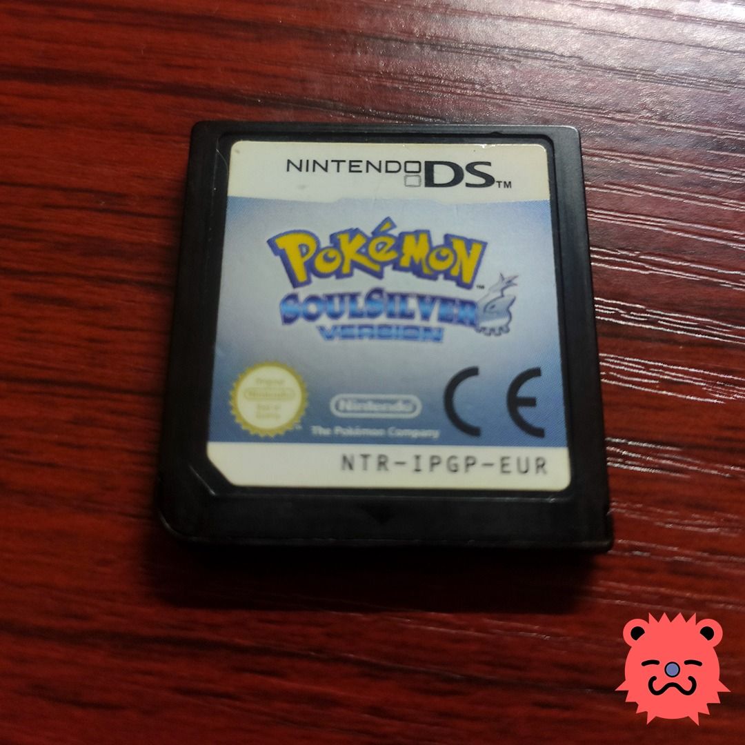 Pokemon soul silver game for Nintendo 3DS and DS EUR ENGLISH