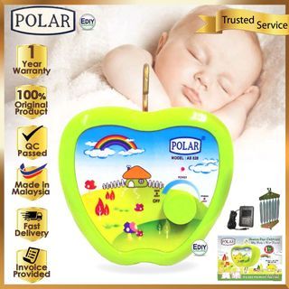 Polar Electric Electronic Baby Cradle AS-828 AS-828 Buai Buaian Bayi Motor Elektrik