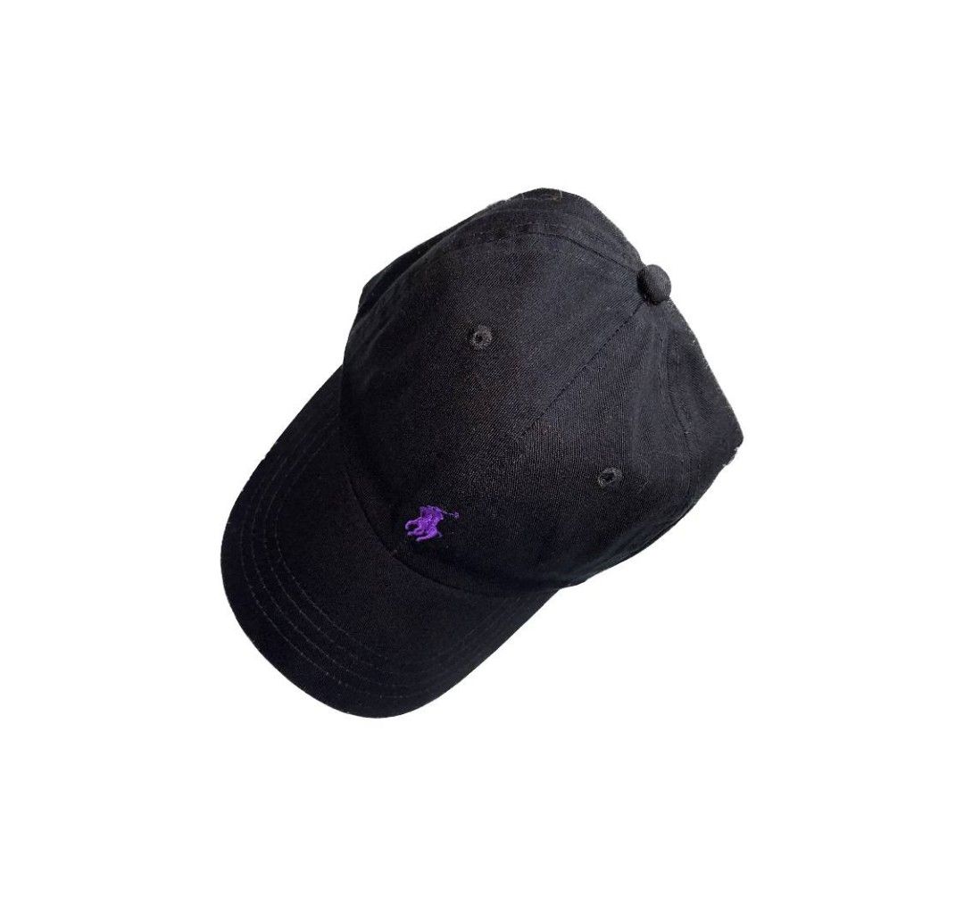 Black and purple ralph 2024 lauren hat