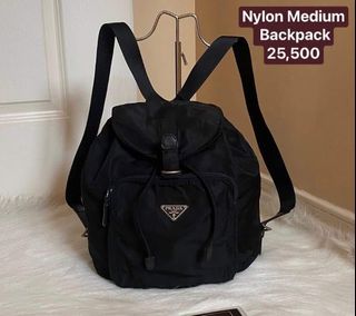 prada nylon backpack