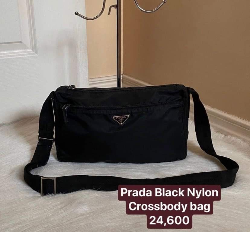 Prada nylon crossbody bag, Women's Fashion, Bags & Wallets, Cross-body Bags  on Carousell
