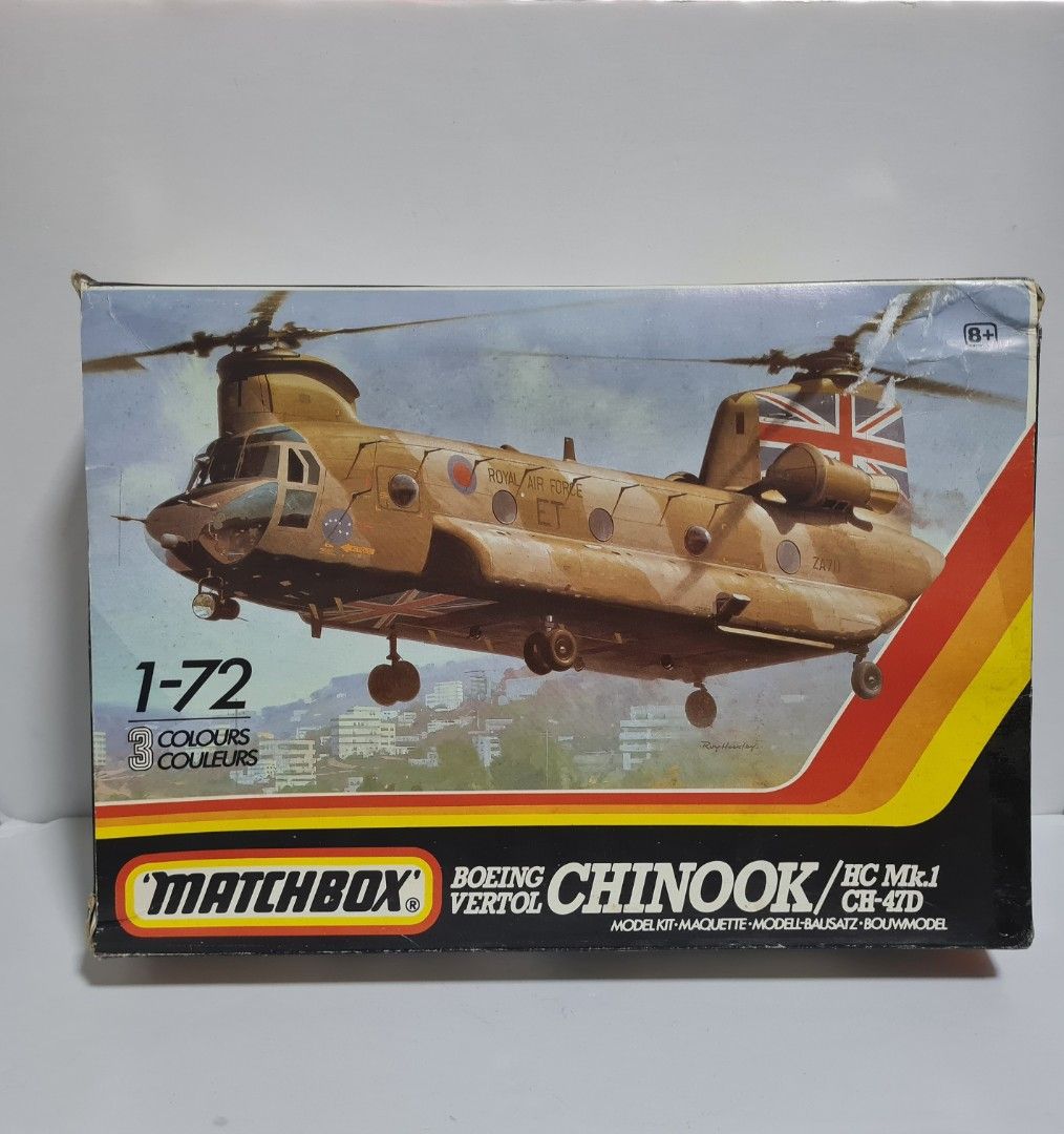 [Pre-Owned] 1986 Matchbox Boeing Vertol Chinook HC MK.1 CH-47D ...