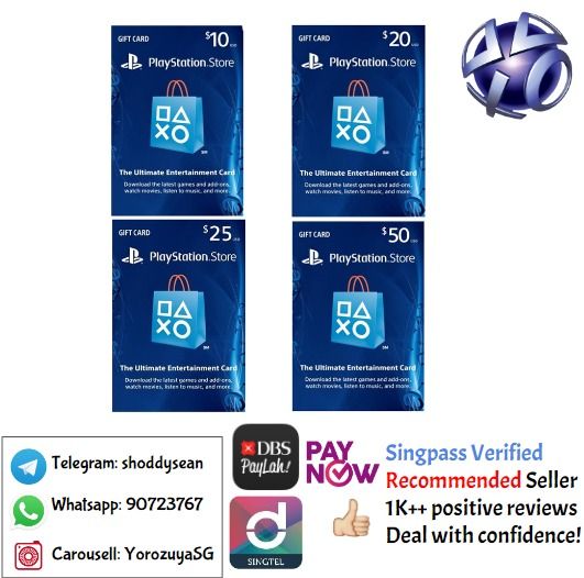 Psn 10 sgd deals