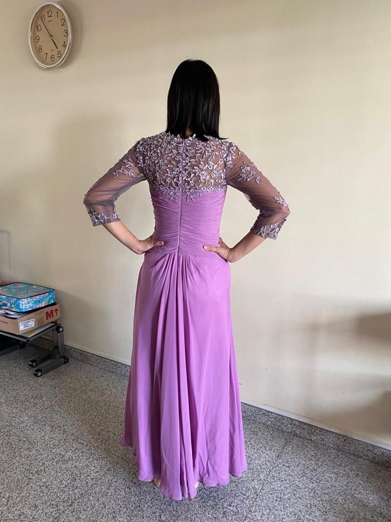 Purple Evening Gown UK 8 Women s Fashion Dresses Sets Evening