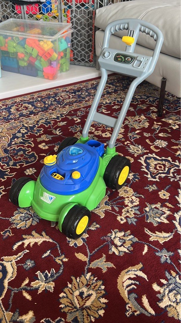 Push n bubble mower 2025