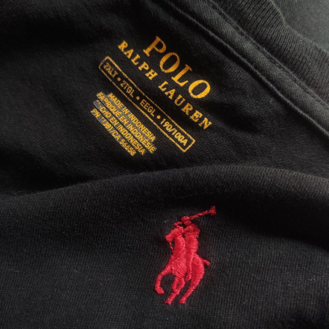 Ralph lauren black shirt, Men's Fashion, Tops & Sets, Tshirts & Polo Shirts  on Carousell