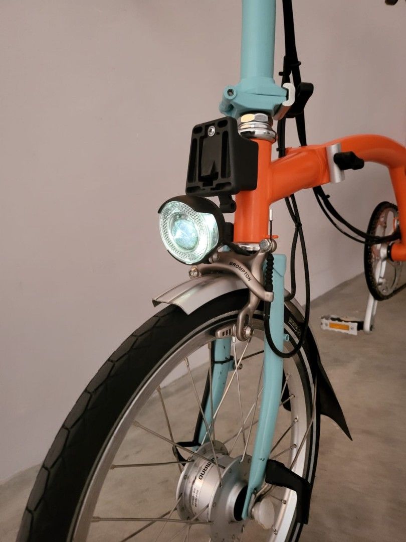 Brompton sales dynamo lights