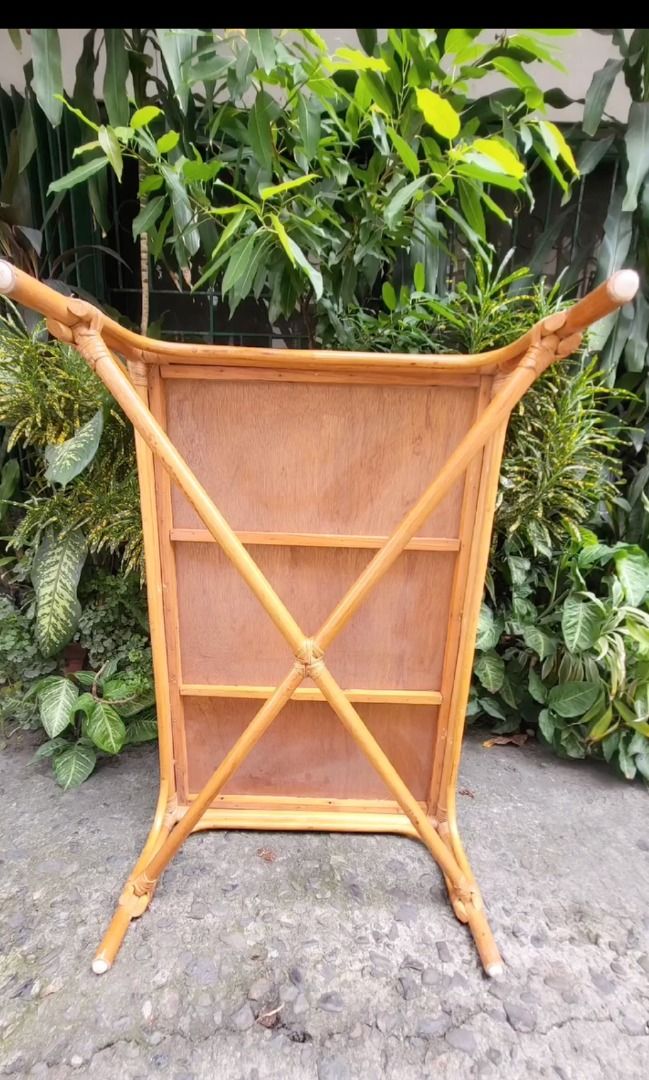 Rattan Center Table, Furniture & Home Living, Kitchenware & Tableware