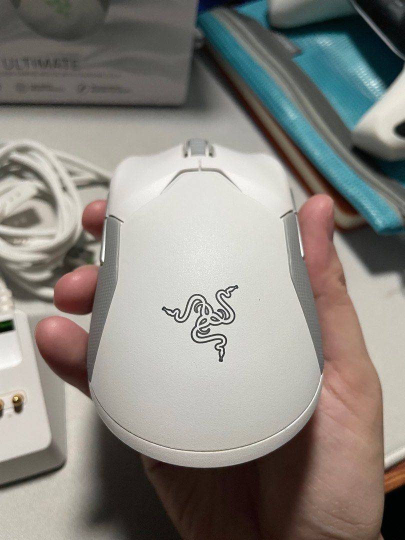 Razer Viper Ultimate (Mercury White) on Carousell