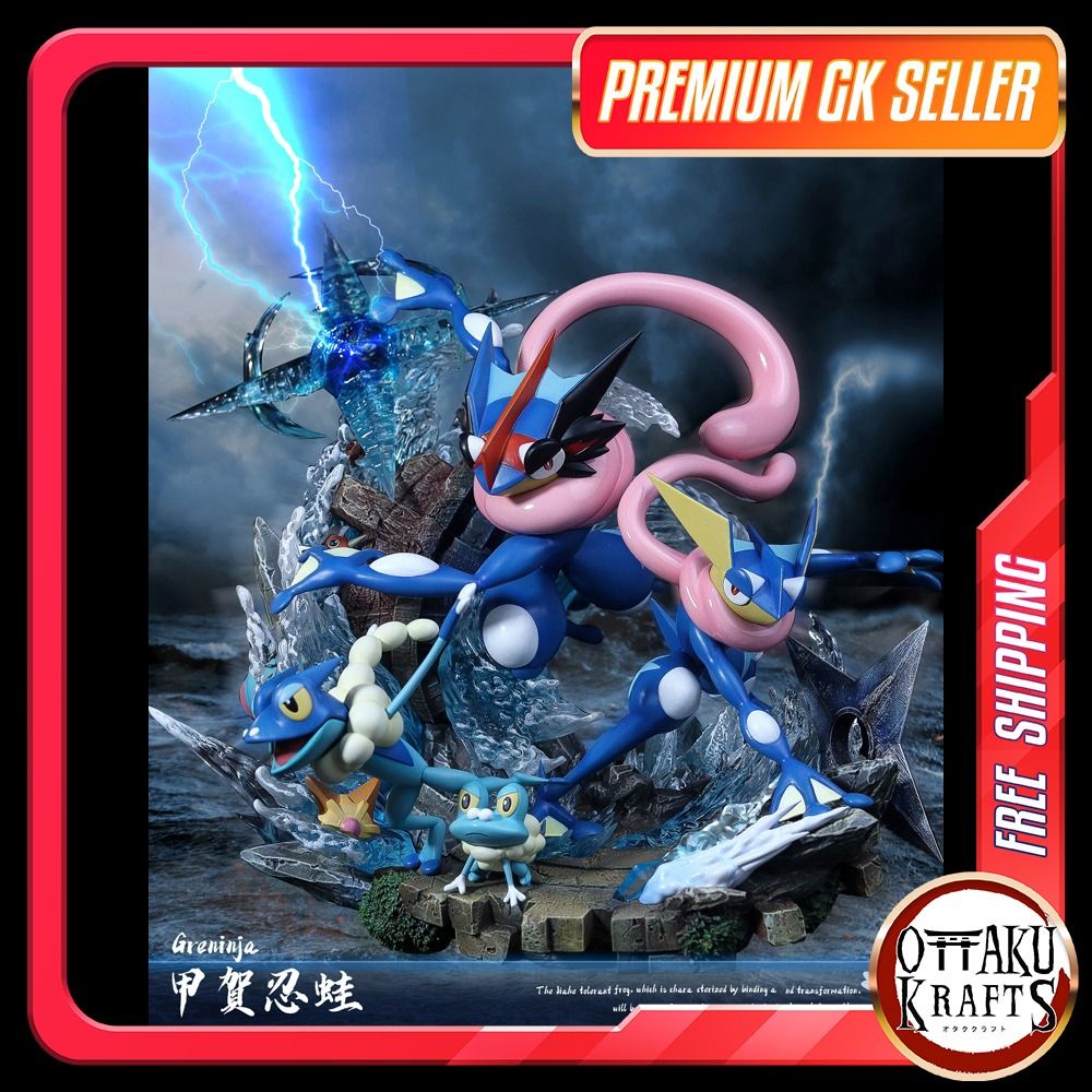 Pokemon Pokedex Series Greninja GK Statue - GBA Studio [In-Stock]