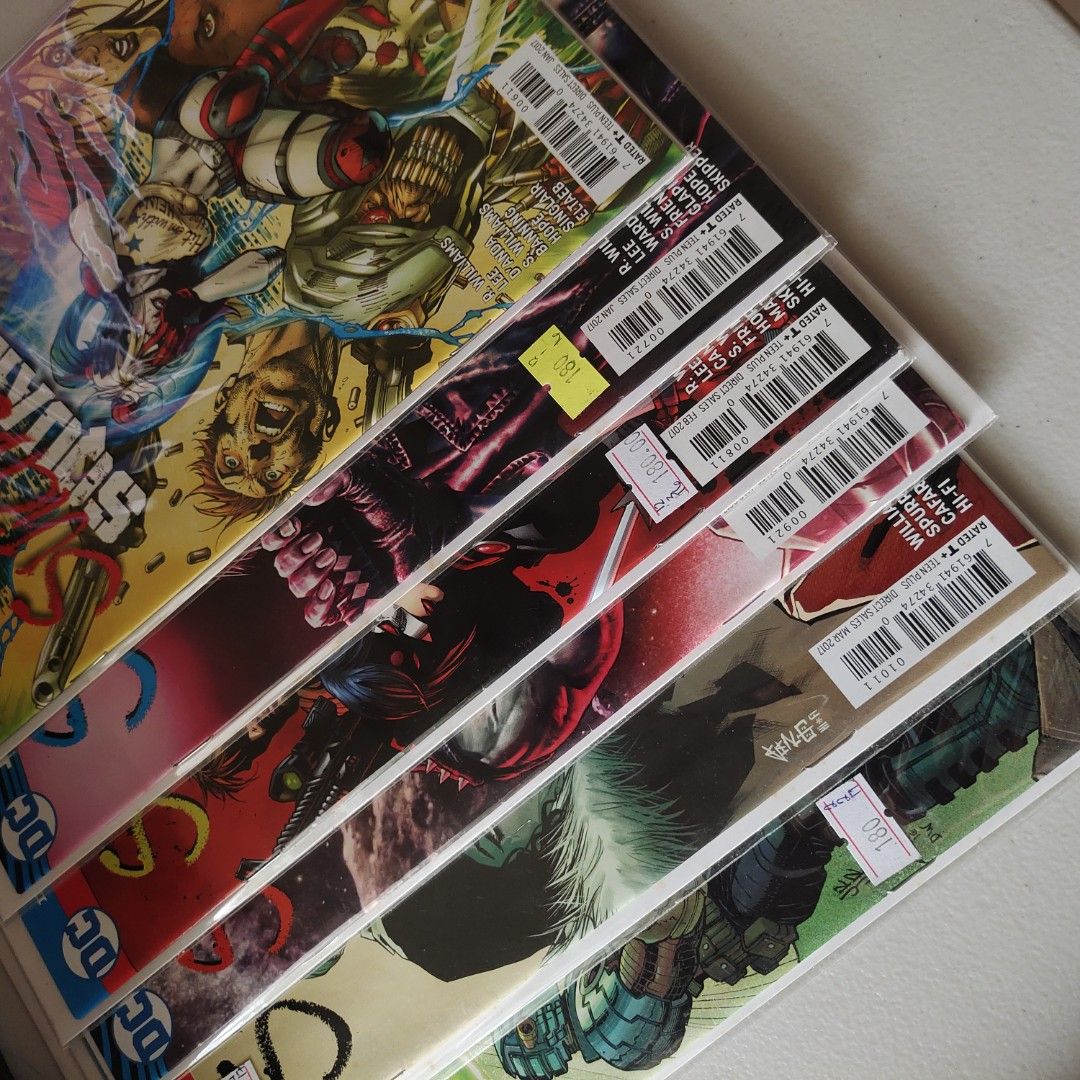 Rebirth Suicide Squad (1-11) (Category: Comics & Manga) located in Calamba. Submitted by jemikaye (Listing ID 1216315139, Image 3). Description: For take all only!!! Bought it all from Filbars. No haggling please 🫶🏻 Thank you!.