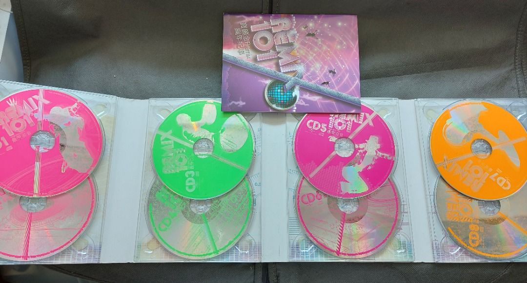 【限定販売】 最愛混音．REmix 101 精選八CD boxset (10年紙套版) 側面 その他