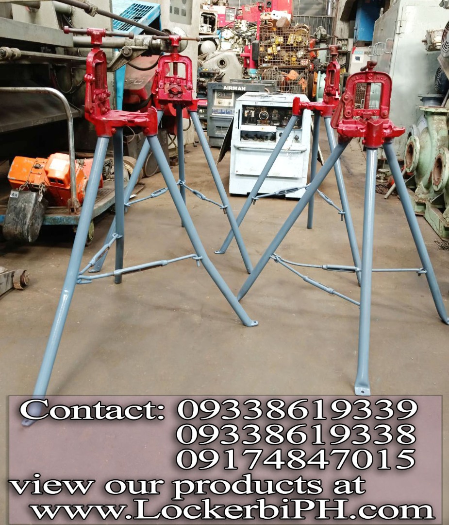 Rex Pipe Vise with Stand from Japan, Commercial & Industrial