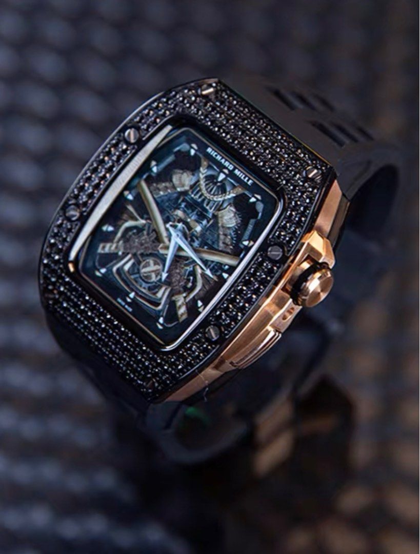 All outlet crystal watch