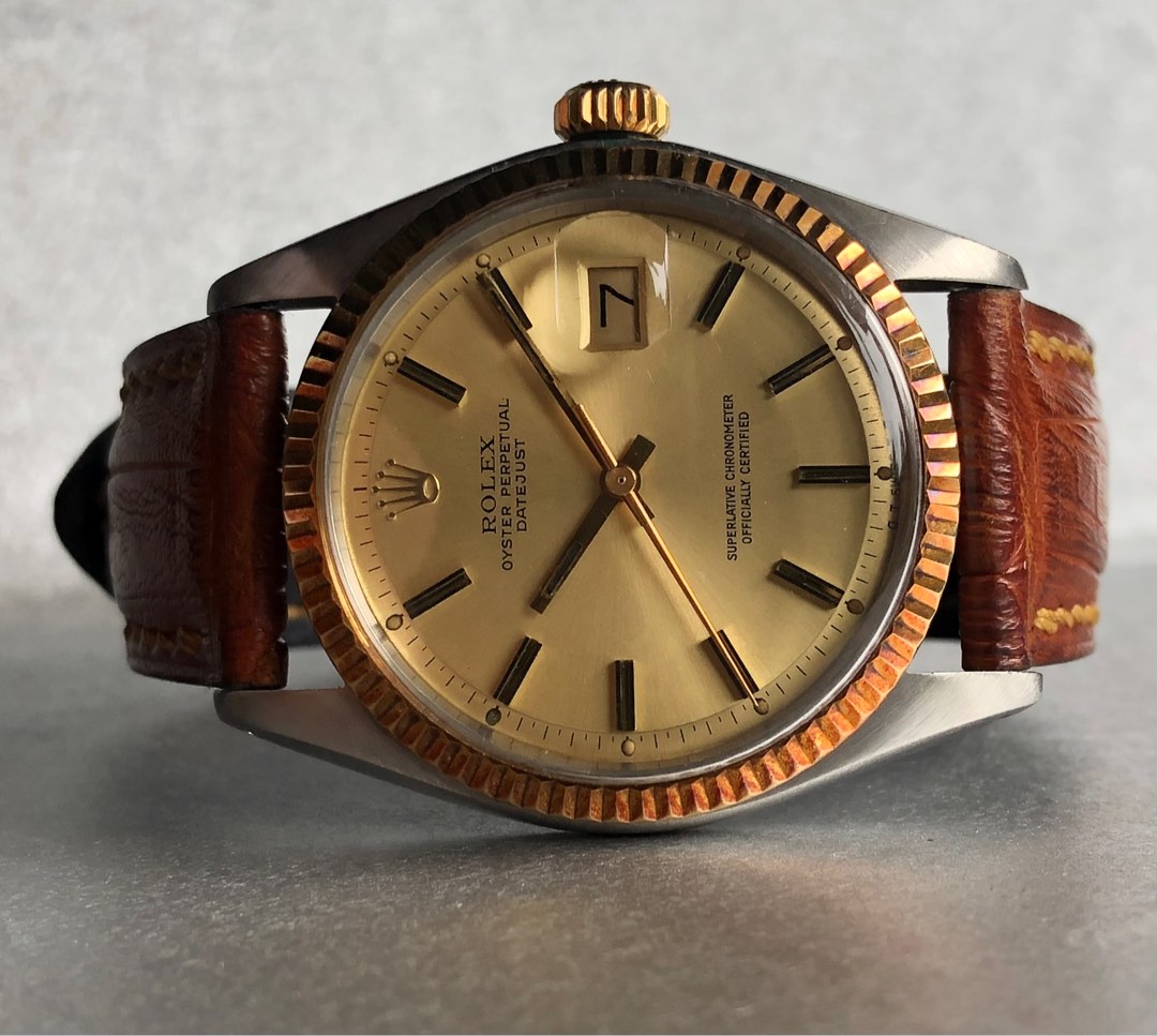 Rolex Datejust 1601 Pie Pan Sigma Dial on Carousell