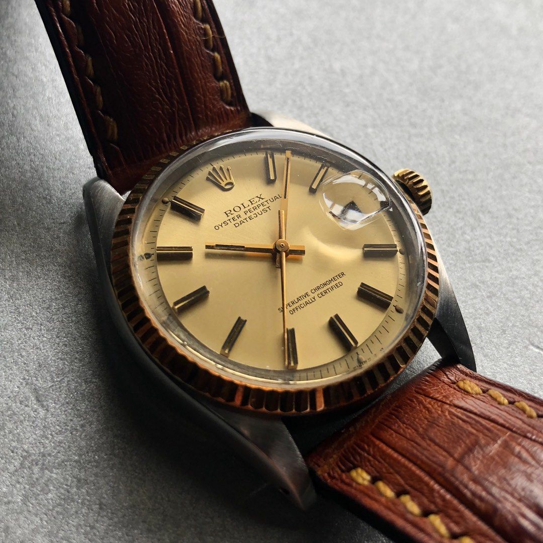 Rolex Datejust 1601 Pie Pan Sigma Dial on Carousell