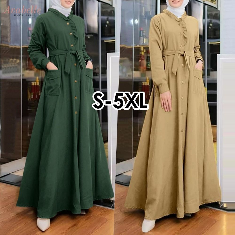 Jubah plus size 2019 sales
