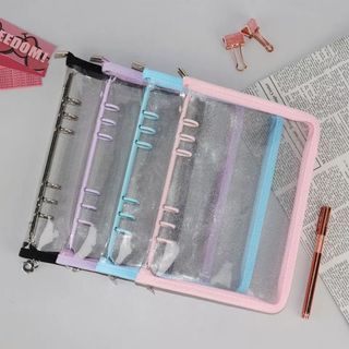 Sale!! A5 Jelly Binder with Zipper
