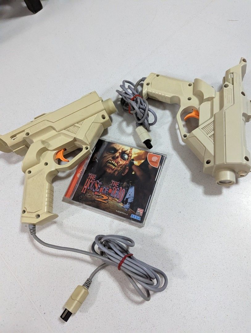 Sega Dreamcast The House Of The Dead 2 Gun Controller – Light Gun For CRT TVs Only, Used, HDR-0011