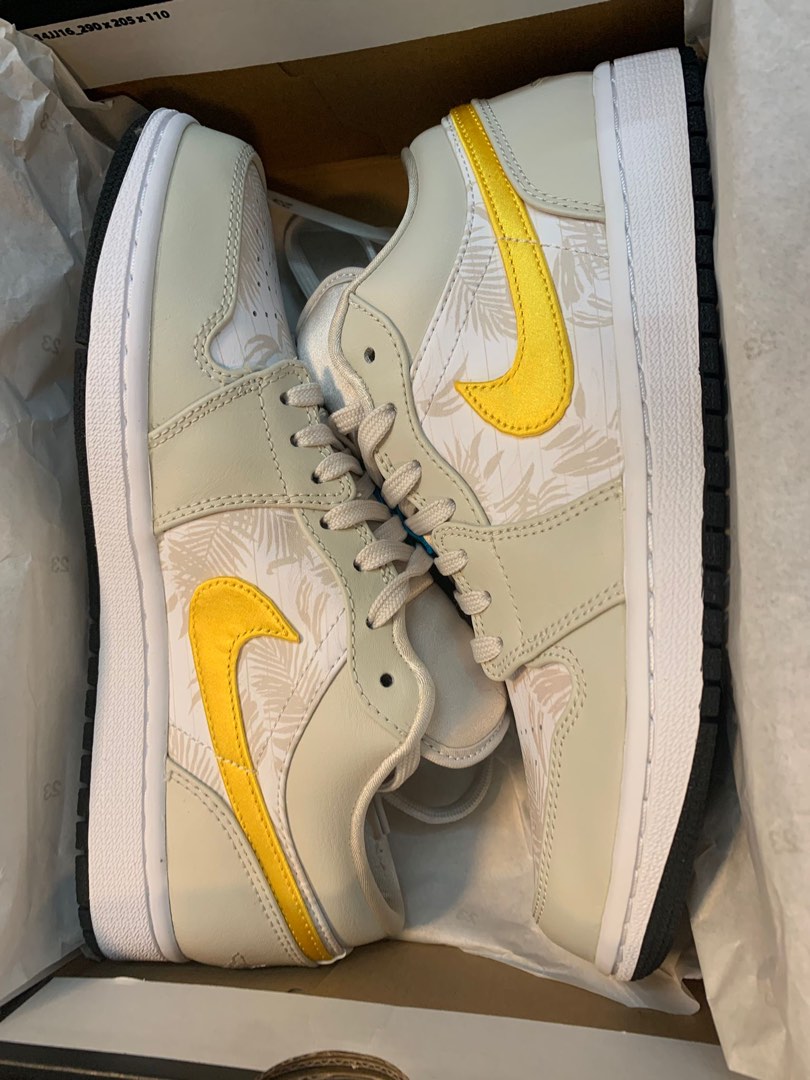 Sell nike air jordan 1 low Palm Tree us7, 男裝, 鞋, 波鞋 Carousell