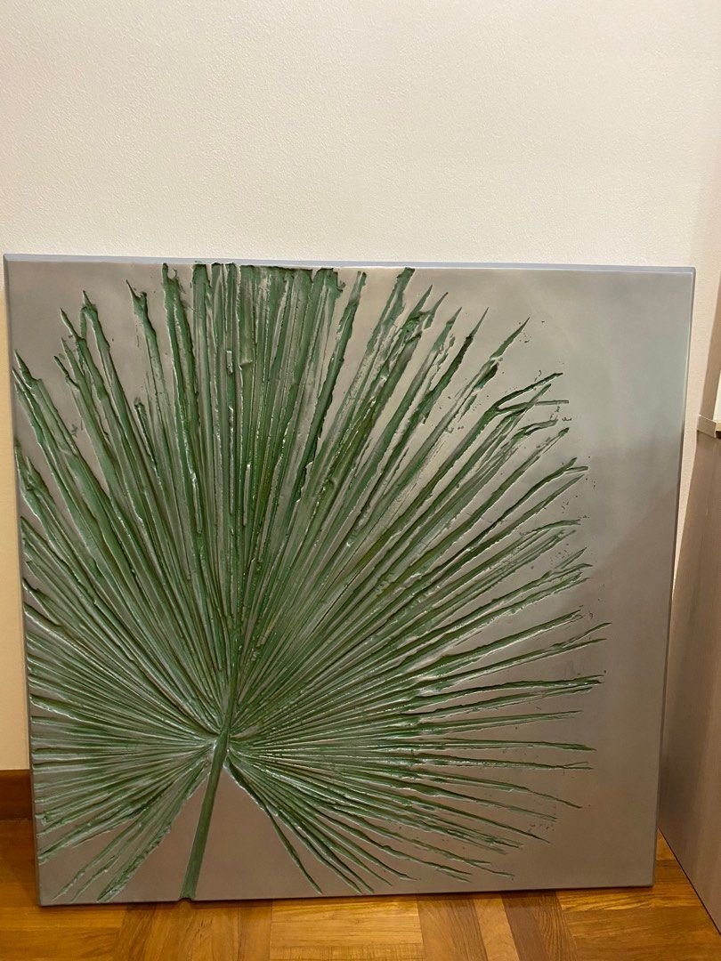 Silver wall painting, Furniture & Home Living, Home Decor, Frames