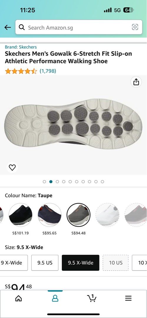 skechers go walk 9 wide