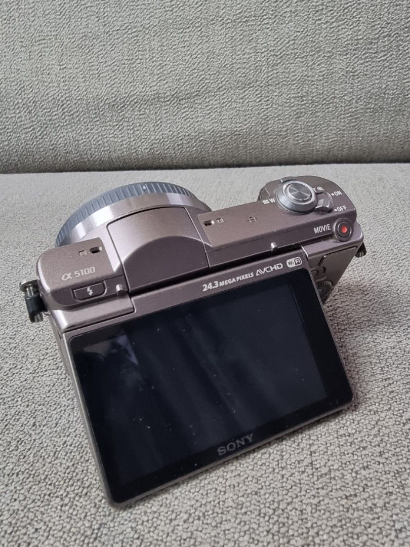 Sony EMount A5100 Camera (No lens) 24MP, Photography, Cameras on Carousell