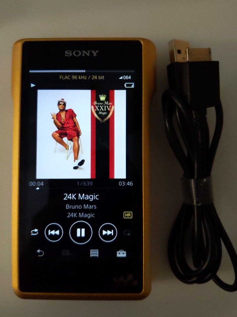 Sony Walkman NWWM1Z Hi Res music player, Audio, Portable Music Players
