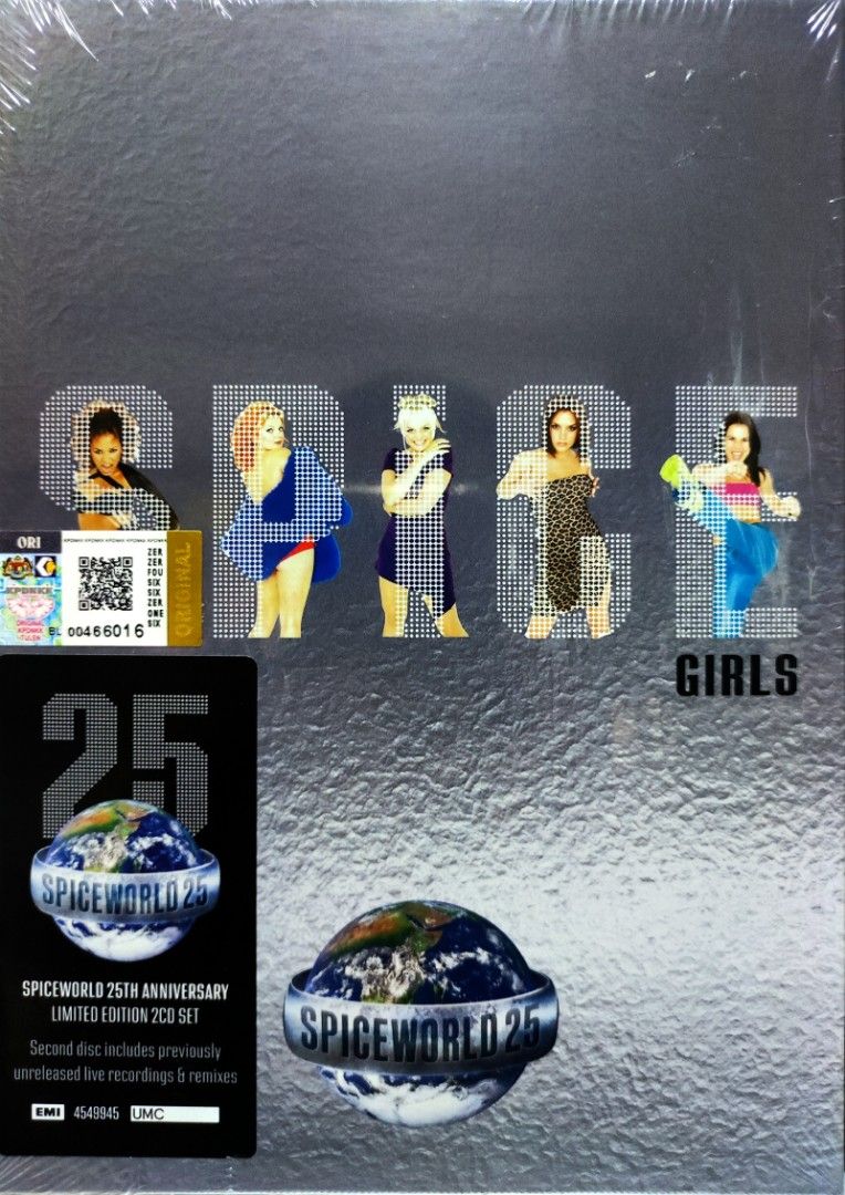 Spiceworld 25th Anniversary Limited Edition 2cd Set Hobbies And Toys Music And Media Cds And Dvds 