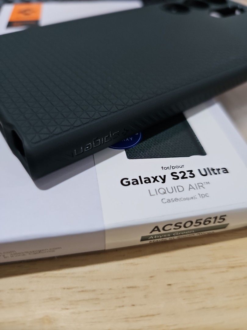 Spigen liquid Air S23 Ultra, Mobile Phones & Gadgets, Mobile & Gadget Accessories, Cases