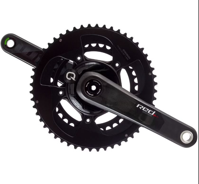 Sram Red carbon 165mm crank with Quarq Dzero powermeter