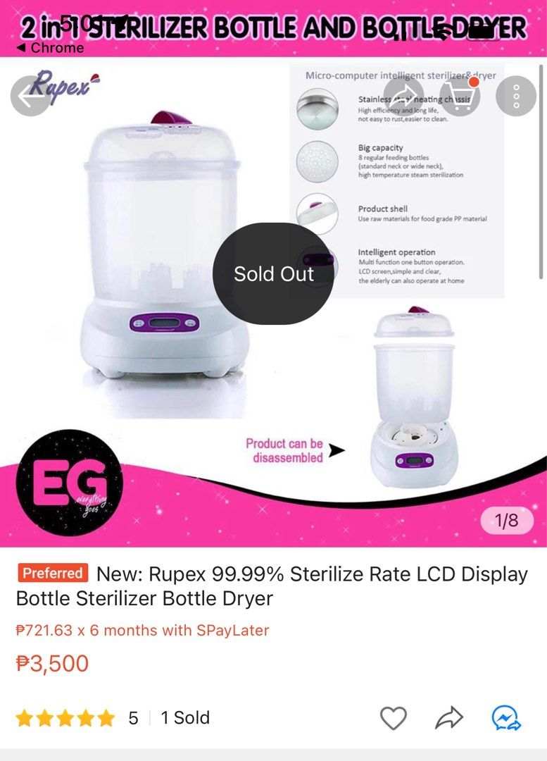 Sterilizer and Dryer