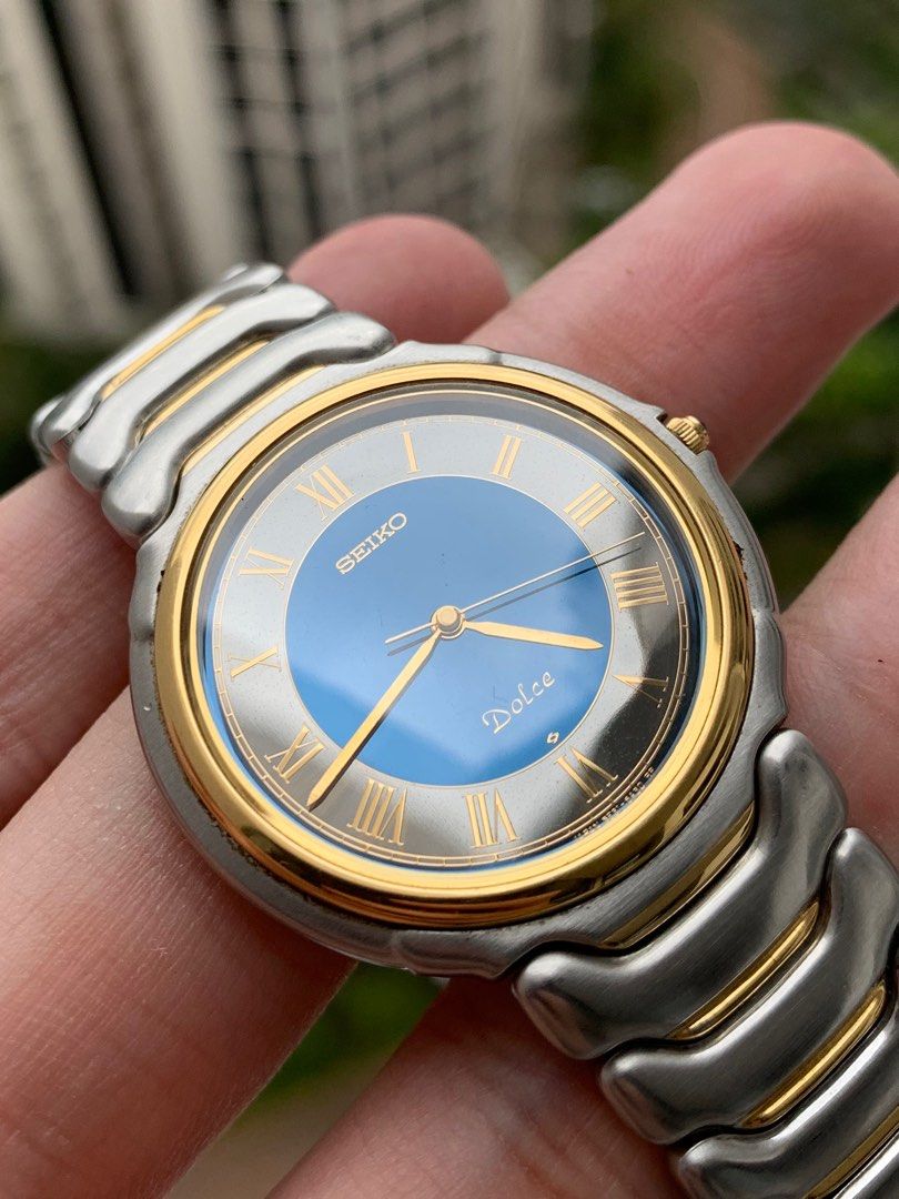Super rare Seiko dolce Two colour mirror dial
