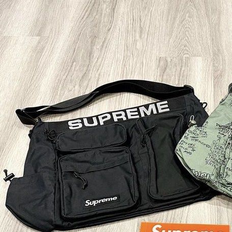 Supreme 23SS Field Side Bag Black-