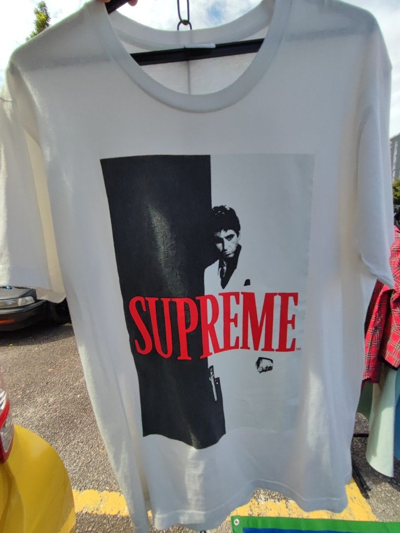 SUPREME SCARFACE Men s Fashion Tops Sets Tshirts Polo