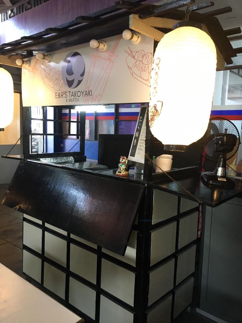 Takoyaki Kiosk (Ready for Occupancy or FOR SALE) Furniture Home