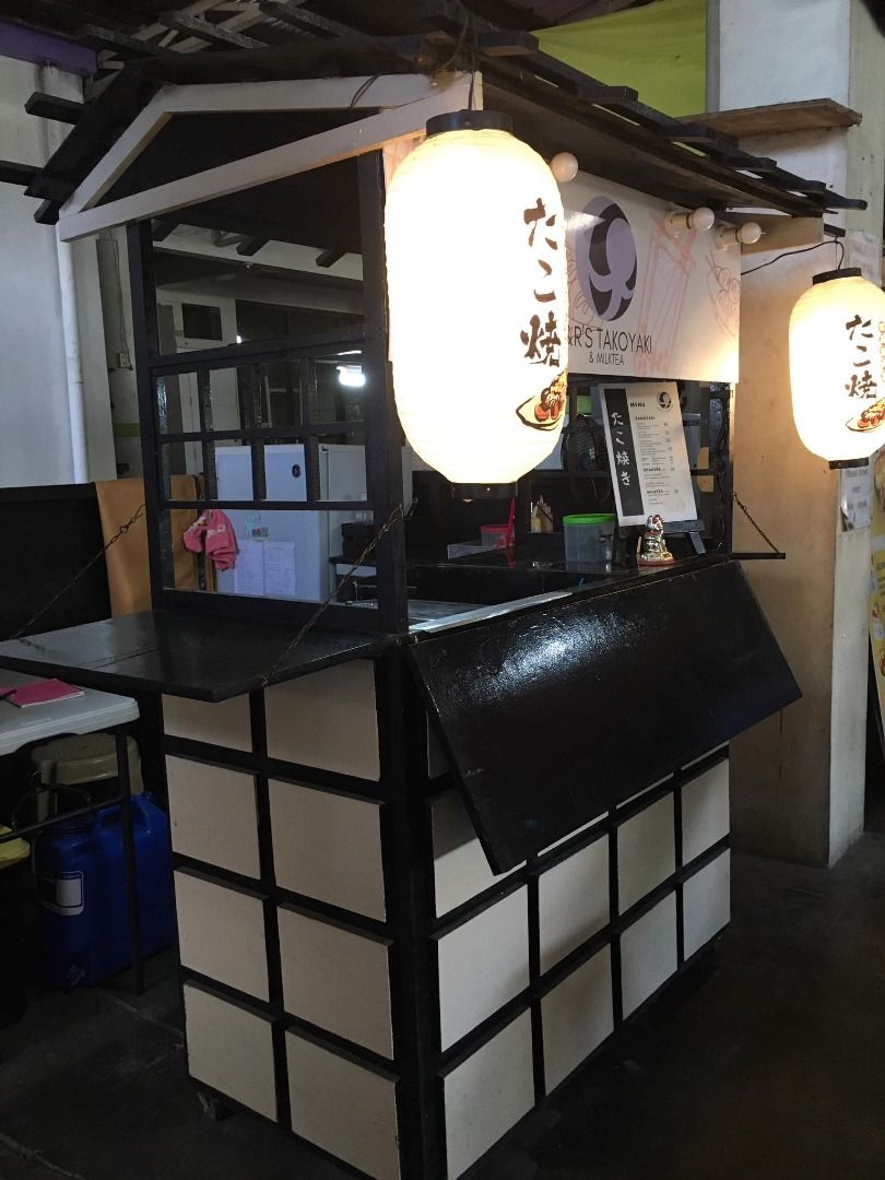 Takoyaki Kiosk (Ready for Occupancy or FOR SALE) Furniture Home