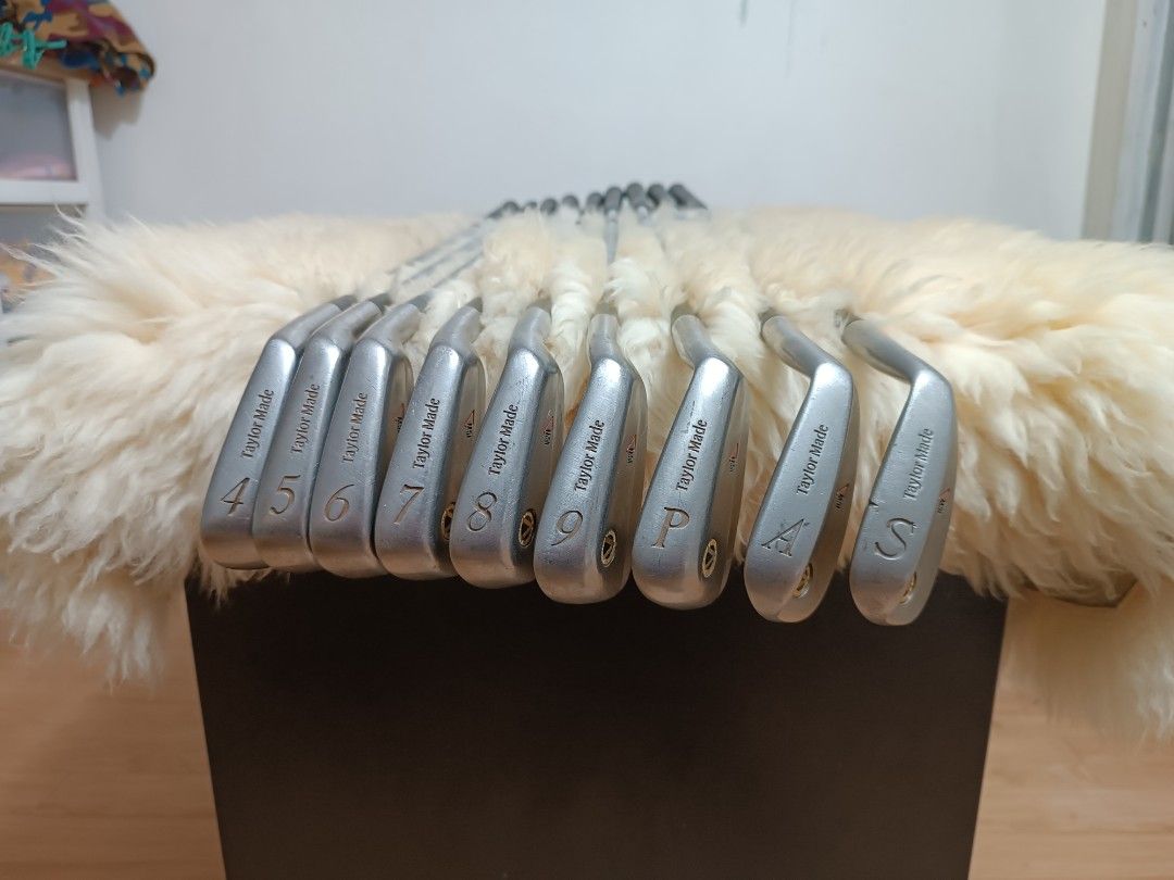 TaylorMade ICW irons (Category: Golf) located in Caloocan City. Submitted by ace2729 (Listing ID 1216416343, Image 2). Description: TaylorMade ICW irons 4,5,6,7,8,9,P,S,A NS pro steel shaft royal grip location deparo caloocan ship nationwide customer expense.