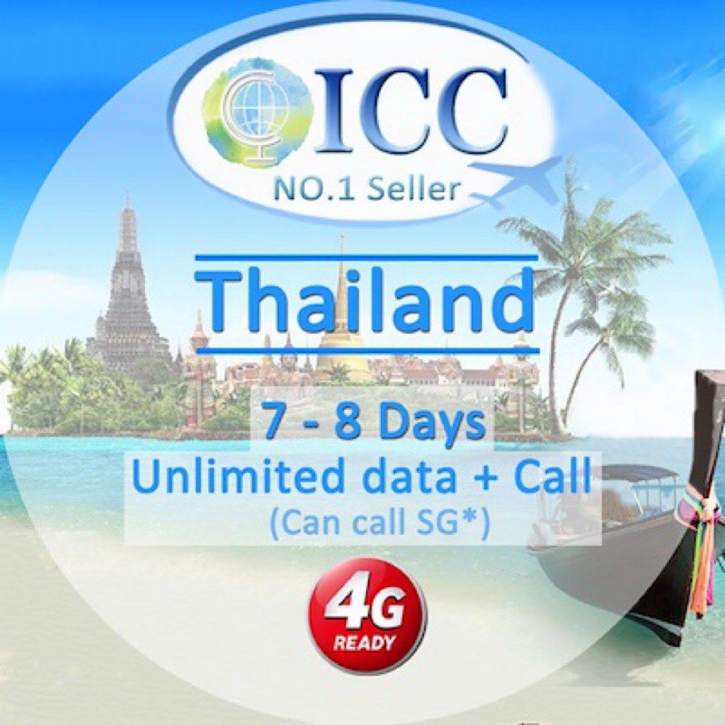 2x thailand sim card unlimited data, Mobile Phones & Gadgets, Mobile